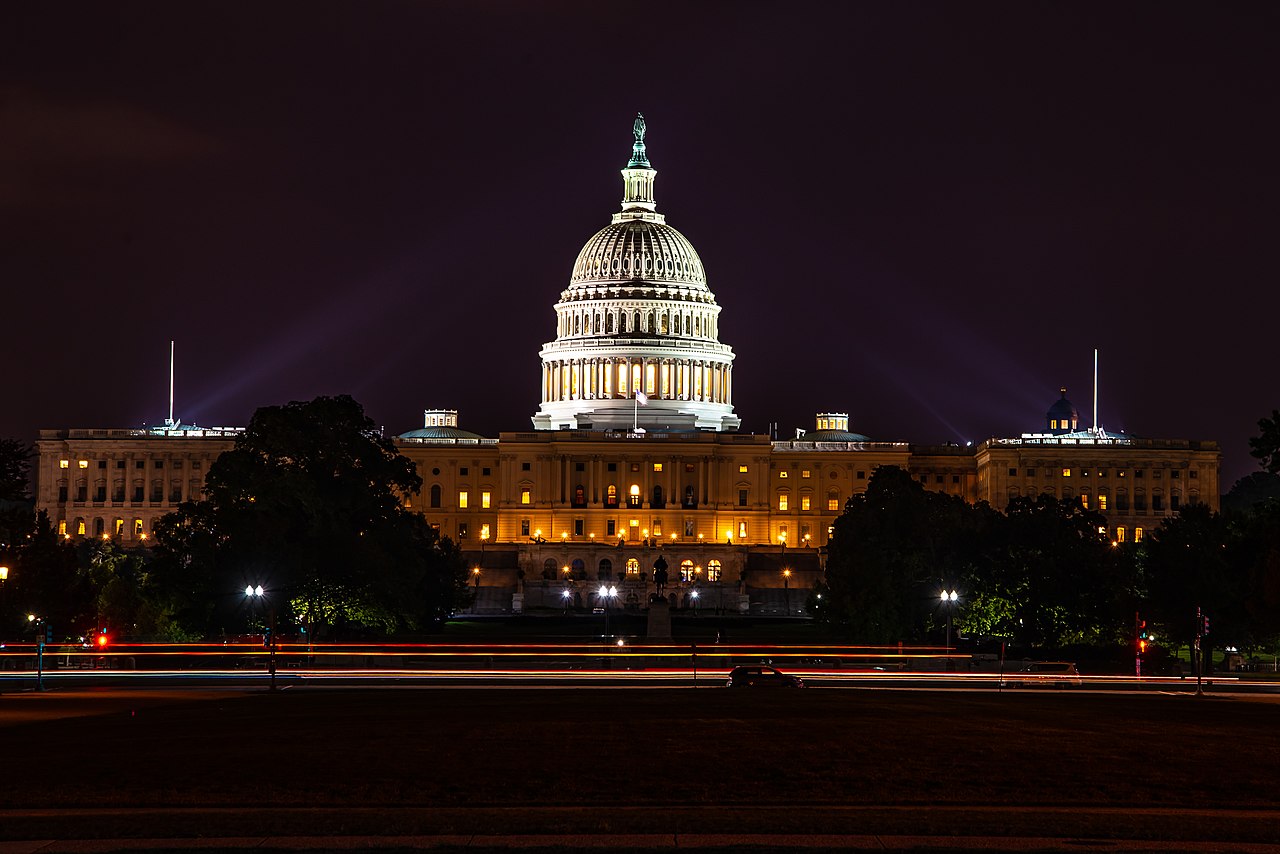 US To Extend Investment Tax Credit For Solar To 2024 Pv Magazine   1280px United States Capitol Building At Night 