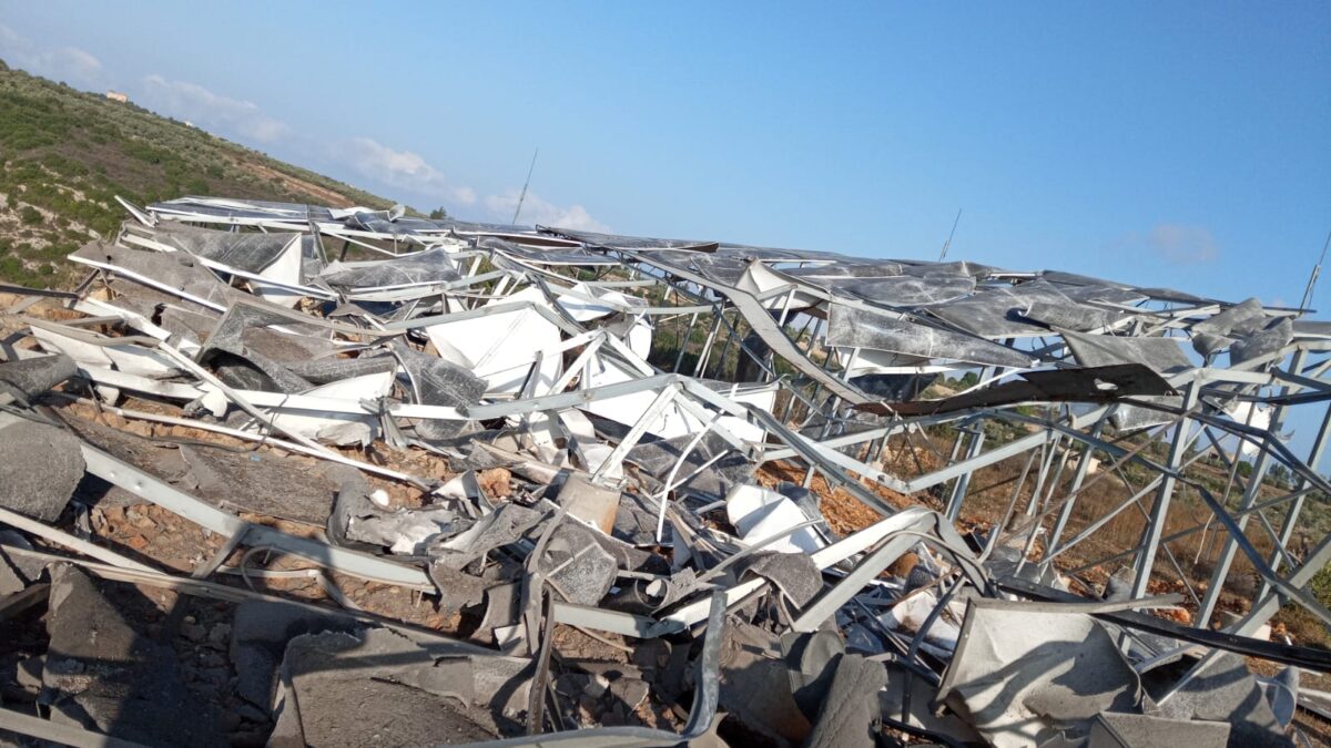 Self-financed solar array destroyed in Lebanese farming village – pv ...