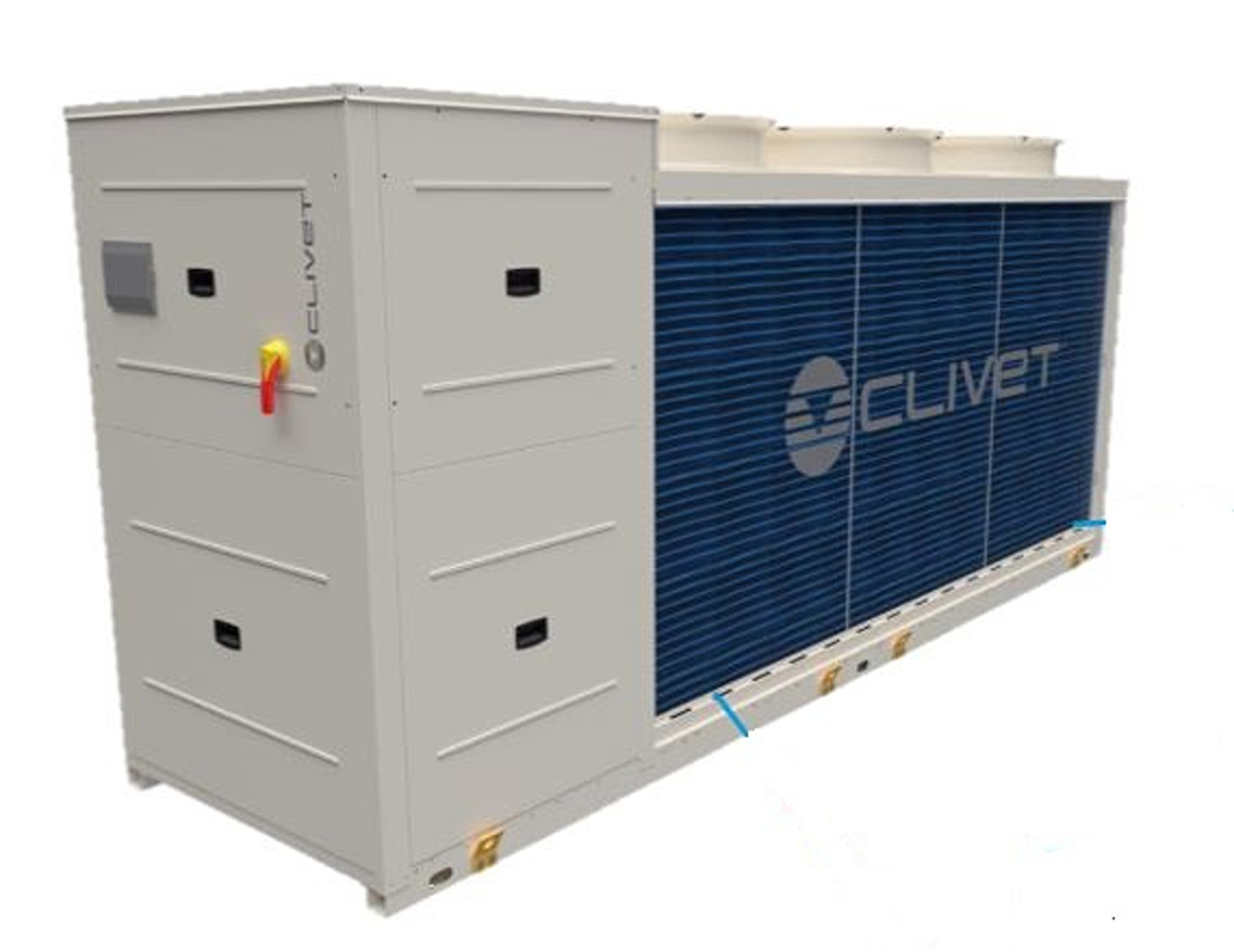 Clivet launches new air-source heat pumps for commercial buildings