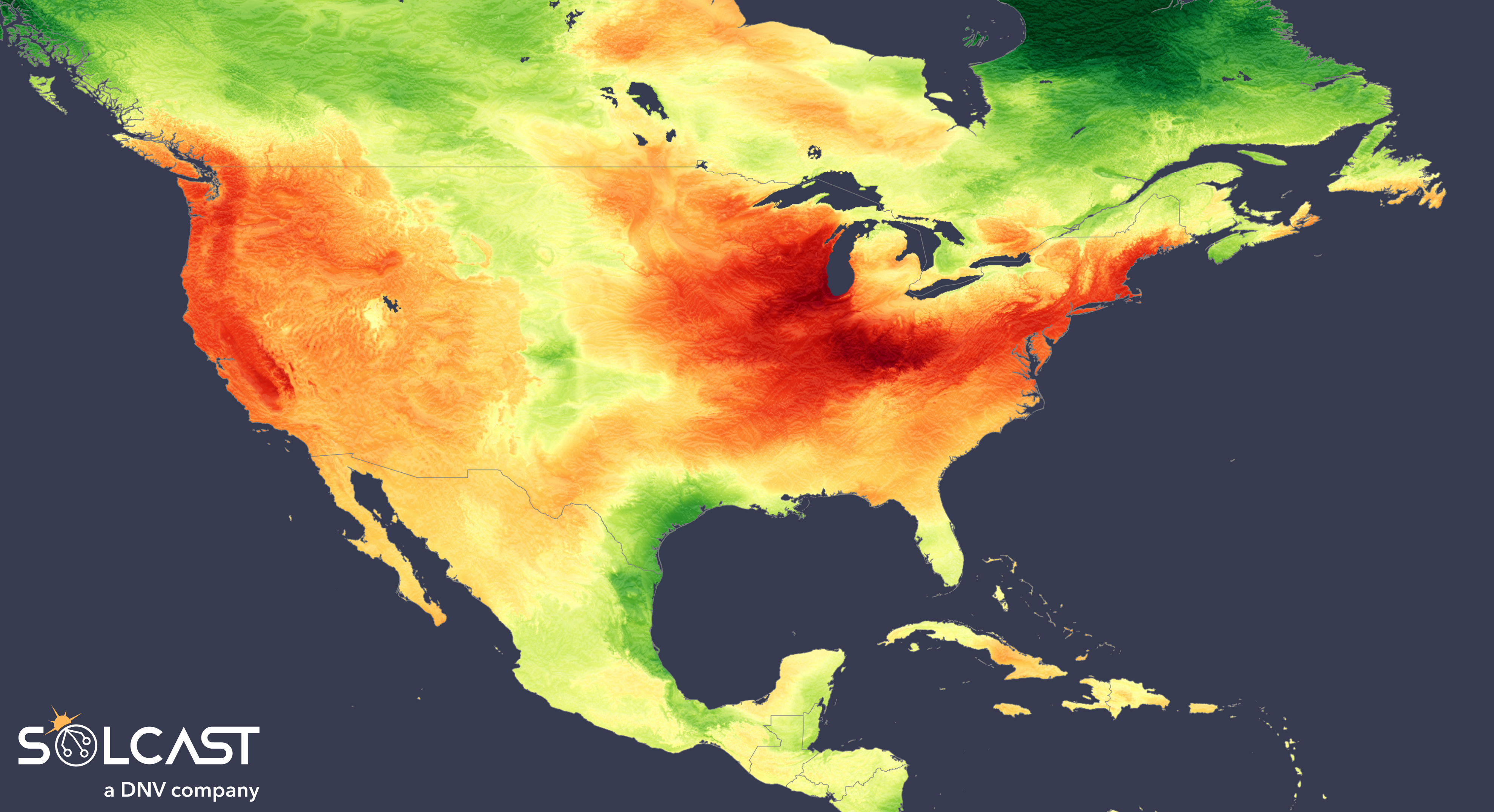 Western clear skies drove solar gains and fire risks in January