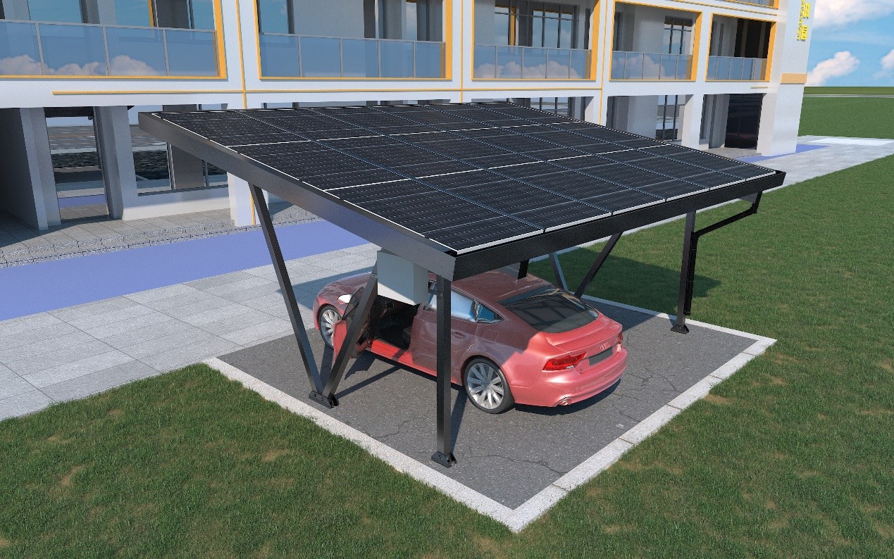 Mibet launches waterproof solar carport