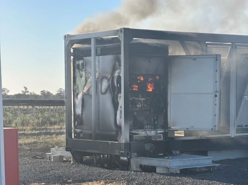 Transformer fire at Australian solar farm under investigation